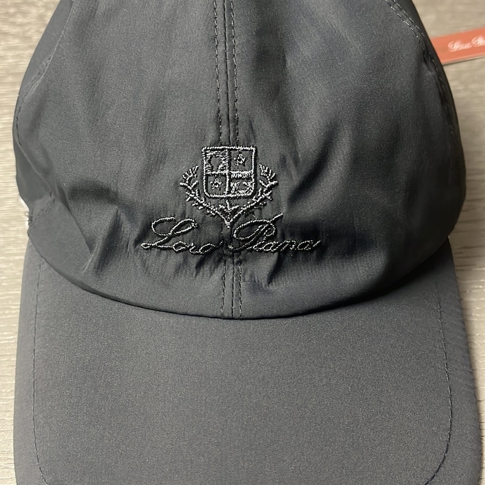 Loro Piana Hat Storm System Dark Grey Baseball Cap | Brand New | Italy | Size M - Picture 4 of 10